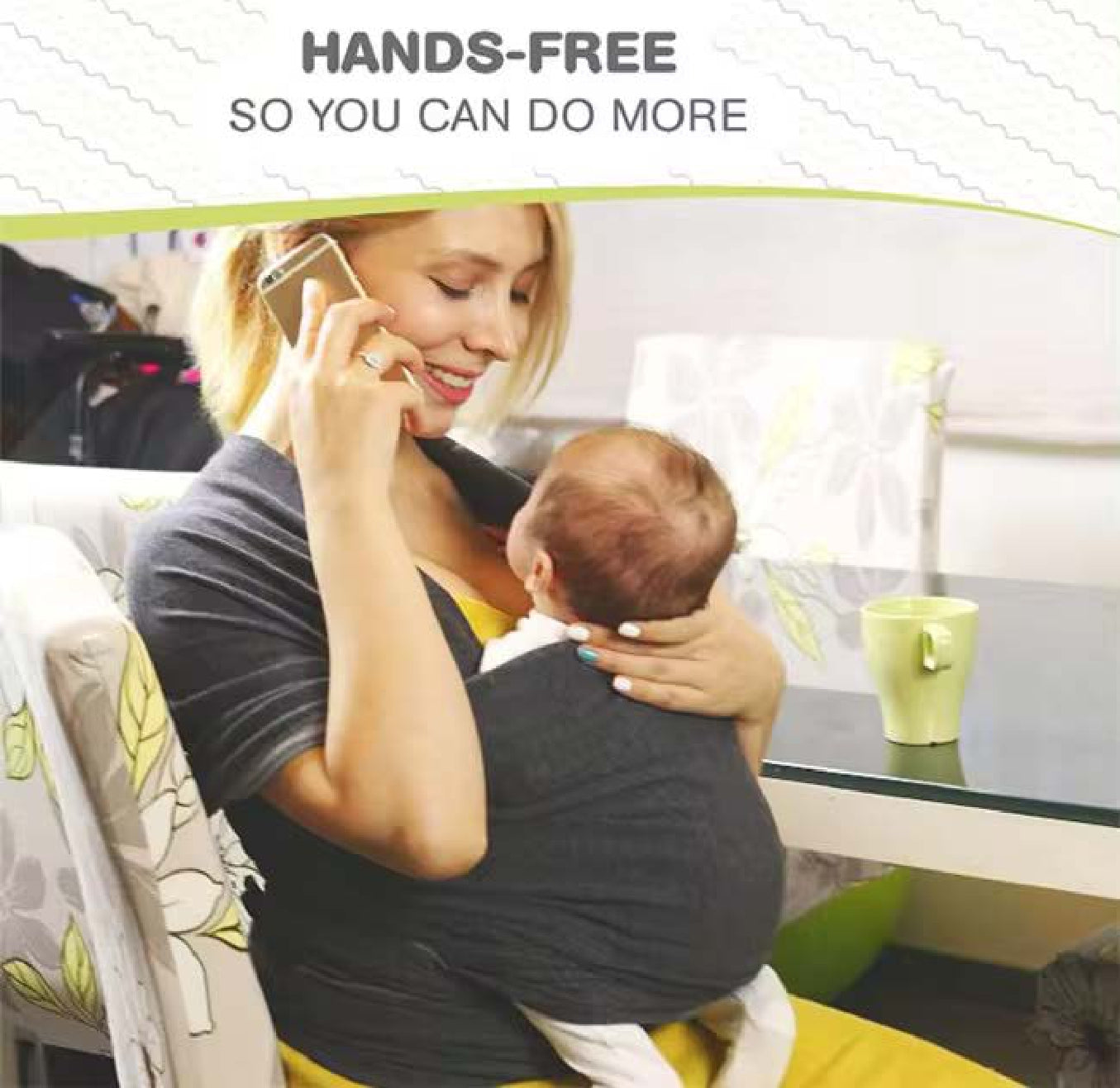 BABYDISE Baby Sling Wrap